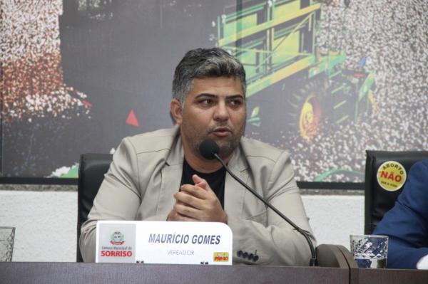 Sorriso: Maur&iacute;cio Gomes pede emenda a deputada federal para constru&ccedil;&atilde;o de casa abrigo para idosos