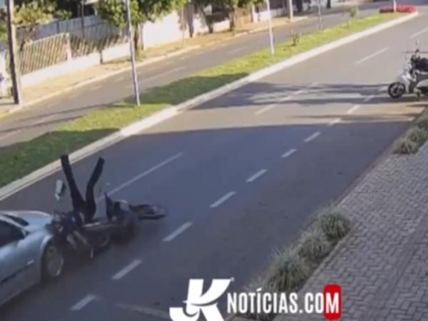 Sorriso: PM identifica motorista que atropelou motociclista e fugiu sem prestar socorro