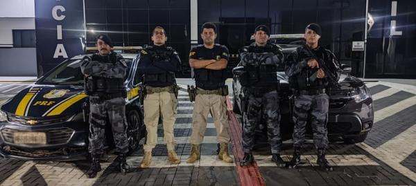 Sorriso: B&ecirc;bado, que "tirava onda e dava cavalo de pau" na BR-163 &eacute; preso pela PRF e PM ap&oacute;s fugir