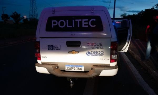 MT: Homem &eacute; achado morto em banco de tr&aacute;s dentro de caminhonete ao lado de igreja