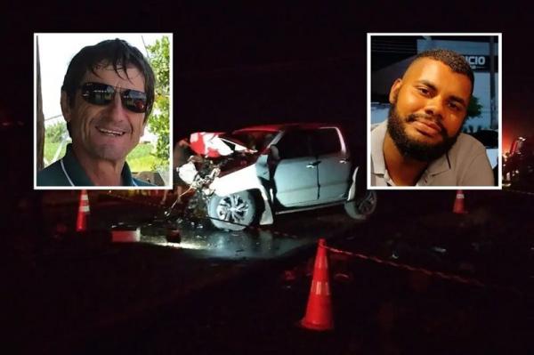 MT: Dois motoristas morrem em grave acidente entre duas caminhonetes na BR-364