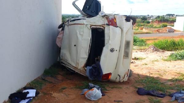 Sorriso: Acidente entre carro e caminhonete deixa dois feridos na Av. Porto Alegre