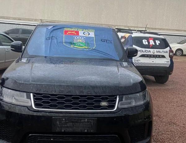 Sinop: PM recupera Land Rover que jovens furtaram para dar "rolezinho"; Carro de luxo foi vendido por R$ 10 mil