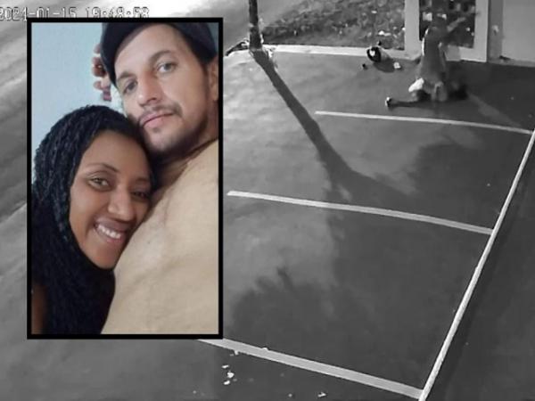 Lucas: Mulher &eacute; morta a facadas, c&acirc;mera de seguran&ccedil;a registra crime e marido &eacute; preso