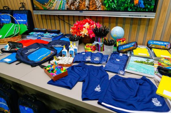 Sorriso: Prefeitura investe quase R$ 1 milh&atilde;o em kits escolares para alunos da rede municipal de ensino