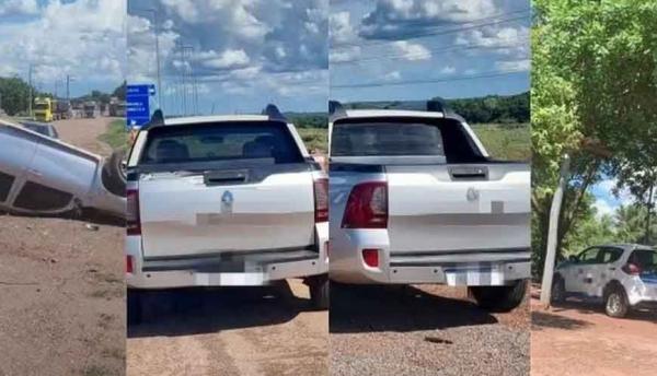 MT: PM recupera 8 caminhonetes ap&oacute;s furto em garagem de oficina; 13 pessoas foram presas