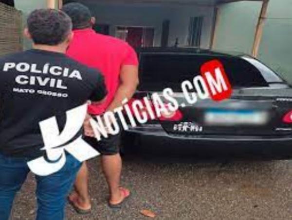 Sorriso: PC prende homem que invadiu carro e roubou mulher em estacionamento de mercado; "O mundo &eacute; injusto, alguns t&ecirc;m tantos e outros nada", disse o lalau