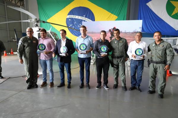 Sorriso: Tenente-Coronel PM Arnaldo Ferreira da Silva Neto assume comando do Ciopaer