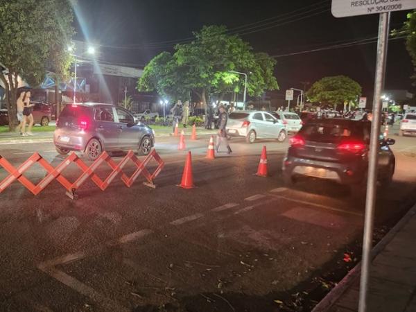 Sorriso: 12 b&ecirc;bados s&atilde;o presos e 56 ve&iacute;culos apreendidos na Lei Seca da Av. Blumenau com a Av. Brescansin