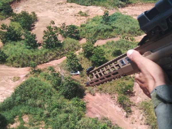 Sorriso: Carro roubado durante fuga de assassinos &eacute; localizado pela PM e CIOPAER