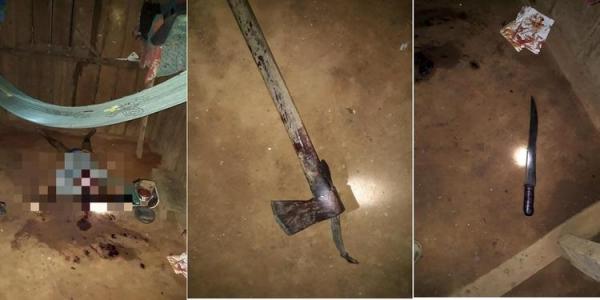 Homem mata colega com golpe de machado na cabeça após sofrer ameaça de estupro