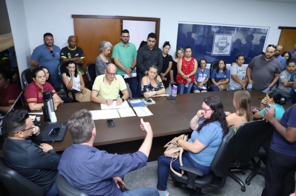 Sorriso: Ari Lafin recebe reivindica&ccedil;&otilde;es do Sindicato dos Servidores