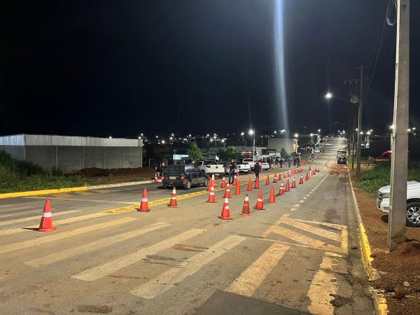 Sorriso: 8 b&ecirc;bados s&atilde;o presos e 61 ve&iacute;culos apreendidos na Lei Seca da Av. Claudino Francio com a Perimetral Noroeste