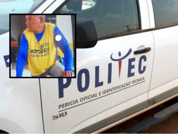 MT: Mototaxista &eacute; encontrado morto, com tiro na cabe&ccedil;a, ca&iacute;do ao lado de moto 