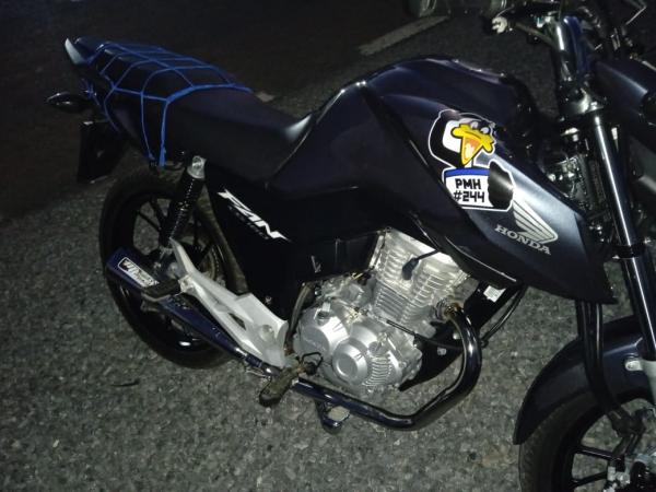 Sorriso: Jovem &eacute; preso e menor &eacute; apreendido ap&oacute;s serem flagrados disputando "racha" e tentarem fugir da FT