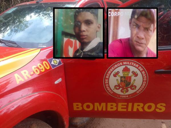 Sorriso: Homens, que se afogaram simultaneamente em rios diferentes, tem corpos encontrados ao mesmo tempo ap&oacute;s 3 dias de buscas, no Po&ccedil;&atilde;o do Lira e no rio Celeste