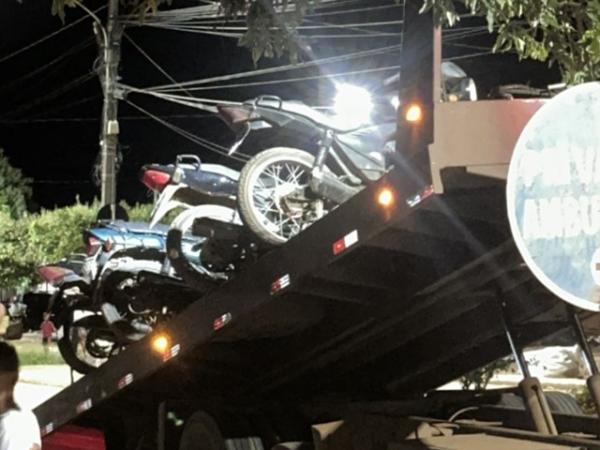 Sorriso: 01 &eacute; preso e 07 motos s&atilde;o apreendidas durante opera&ccedil;&atilde;o da GCM e PM em Primaverinha