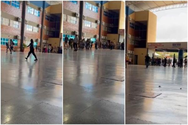 MT: Atrasados, candidatos de concurso da SES arrombam port&atilde;o e invadem local de prova