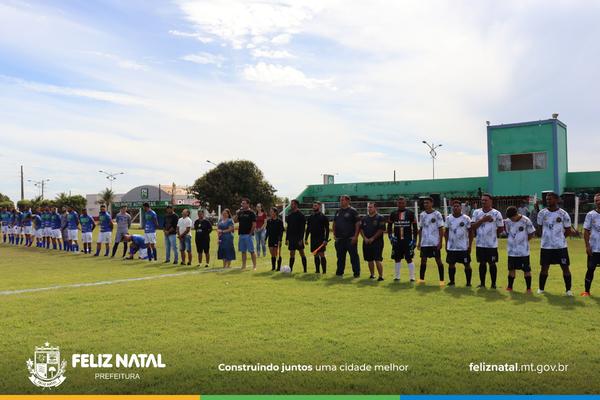 Campeonato Intermunicipal de futebol é aberto em Feliz Natal