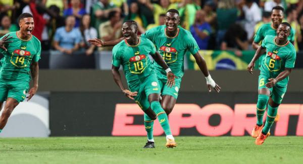 Brasil perde pro Mané de Senegal e tem segunda derrota