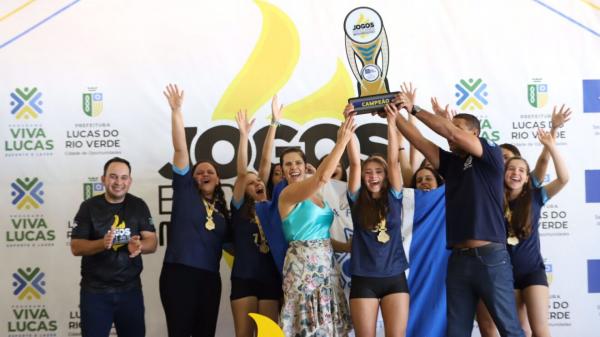 Sorriso: Escolas garantem títulos nos jogos escolares Mato-grossenses; vôlei masculino, handebol masculino e feminino são os campeões