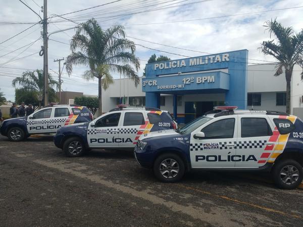 Polícia busca Toyota Etios roubado em Sorriso; motorista feito refém